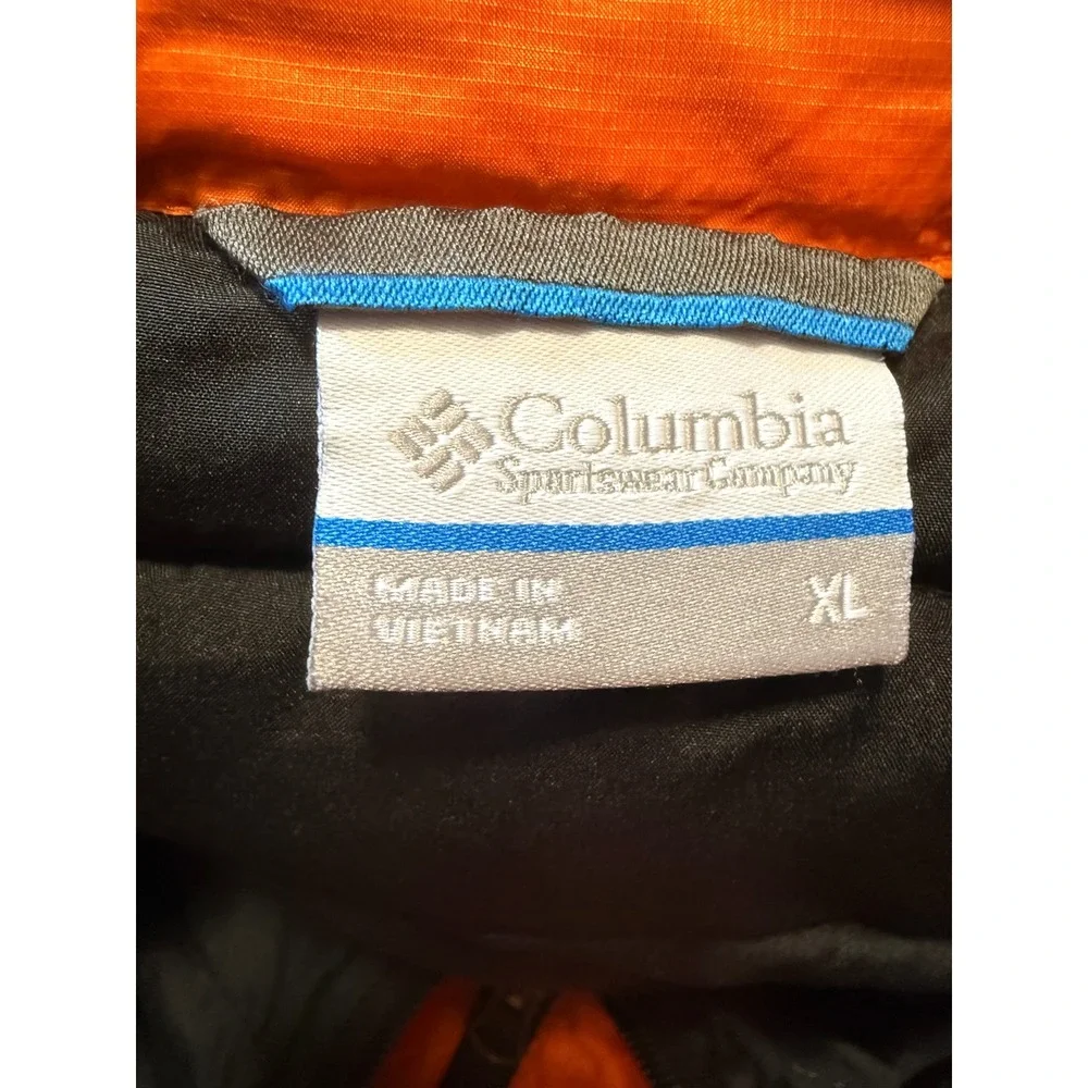 COLUMBIA - Men's Puffer Jacket - Quilted Full Zip Insulated Lightweight - XL